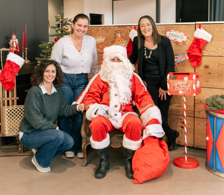 collaborateurs arbre de noël Rhône
