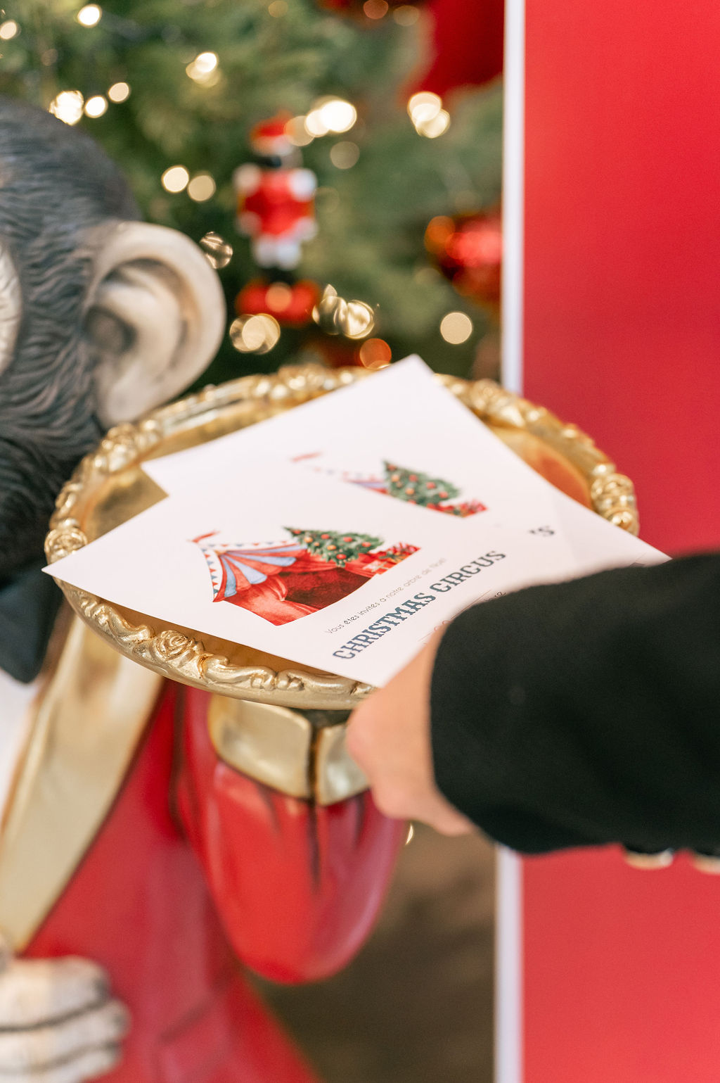 Carte d'invitation et programme personnalisé pour événement professionnel